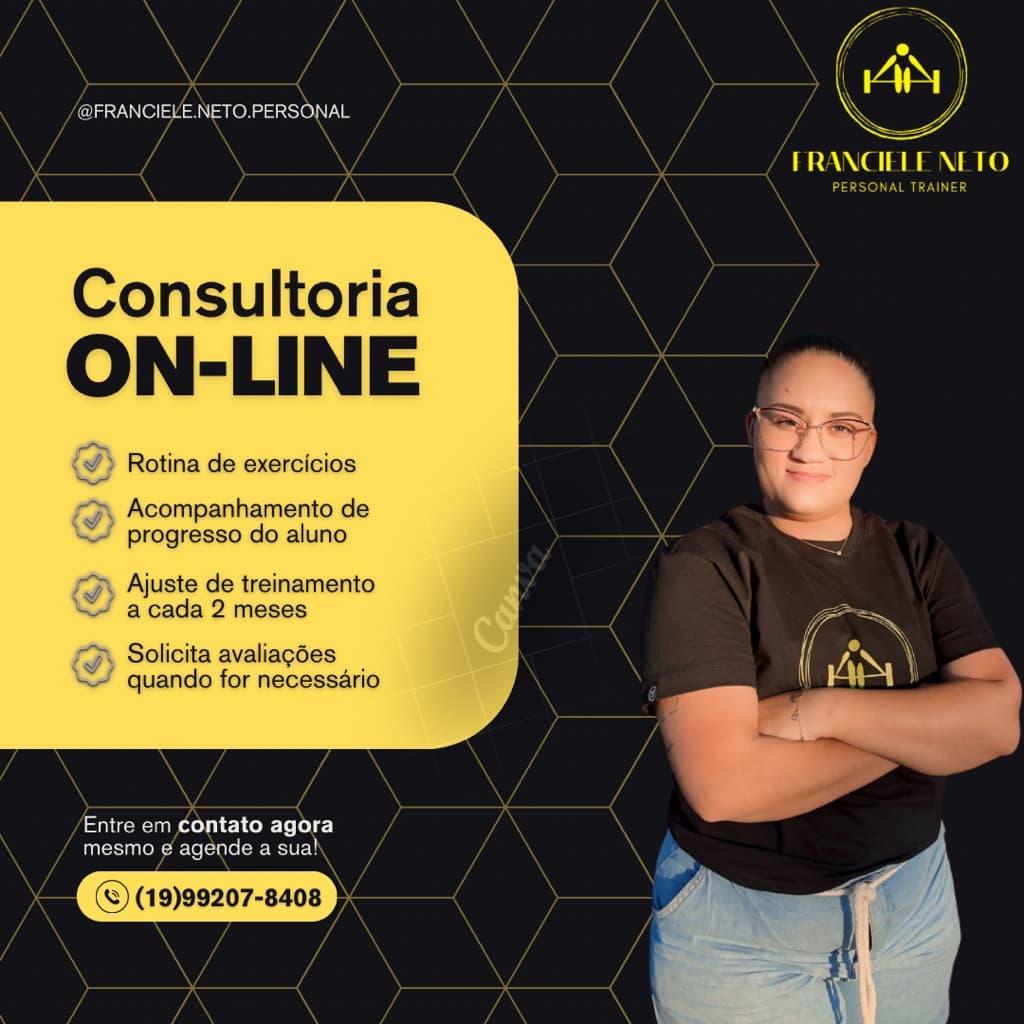 Franciele Neto | Personal Trainer, Treinamento