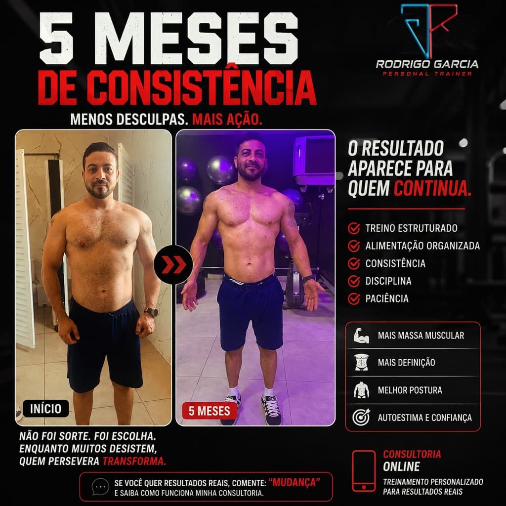 Rodrigo Garcia ( GR Personal Trainer ), Treinamento