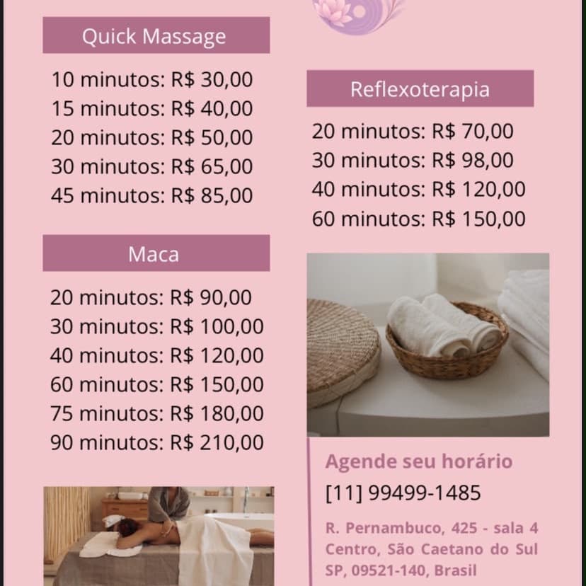 Energia_Yin, Massagem