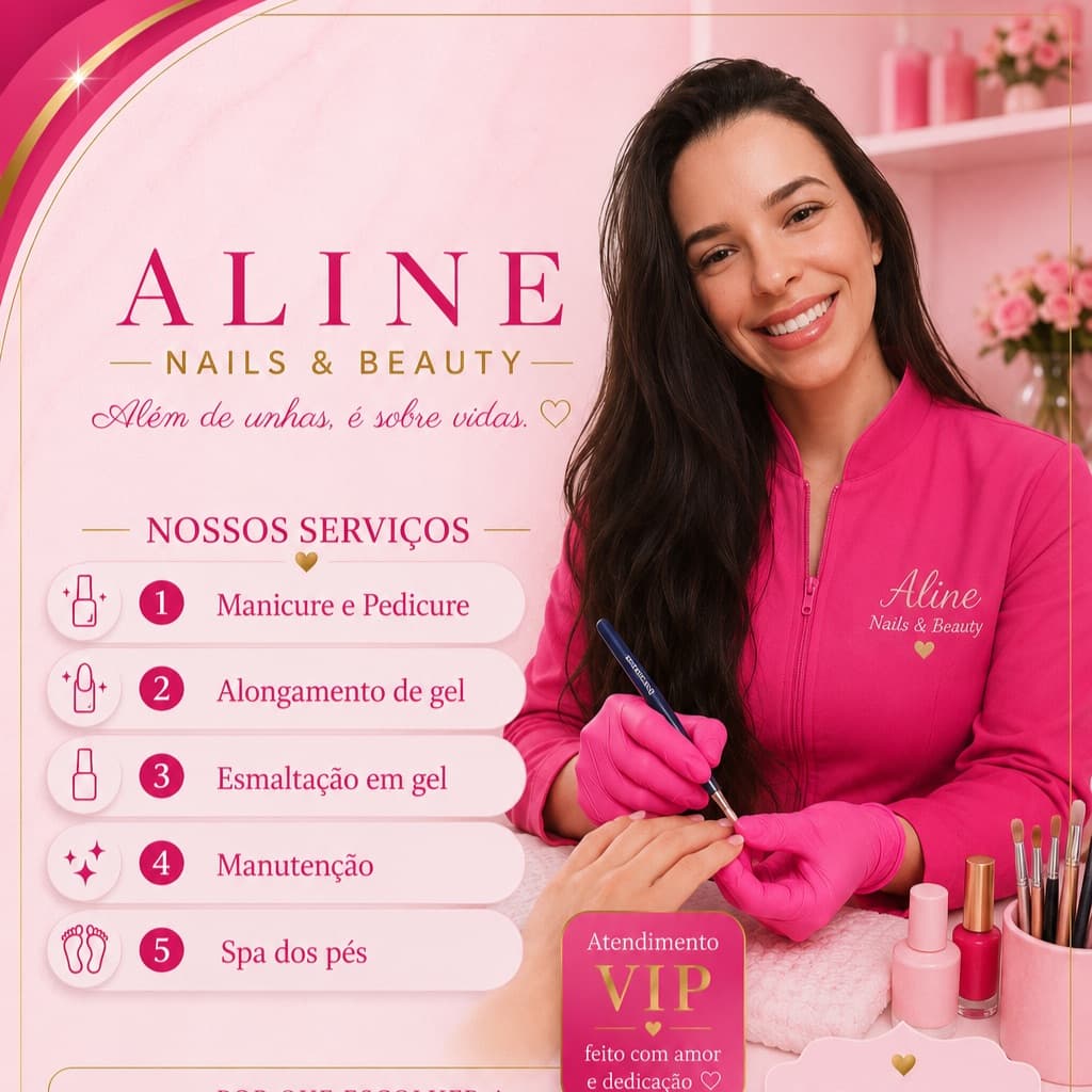 Aline Nails And Beauty, Unhas, foto 2 de 2