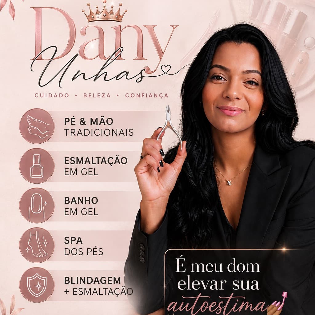 Danielle Camargo, Unhas, foto 1 de 2