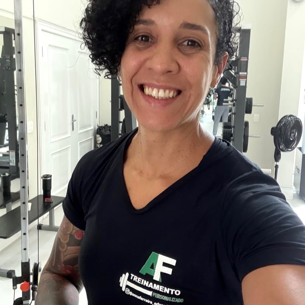 Anna Emilia Ferreira Alves, Treinamento, foto 1 de 1