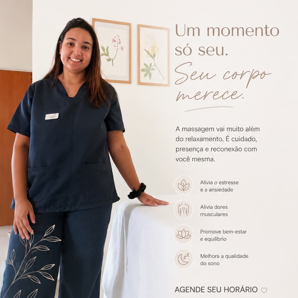 Isttefani França, Massagem, foto 2 de 2