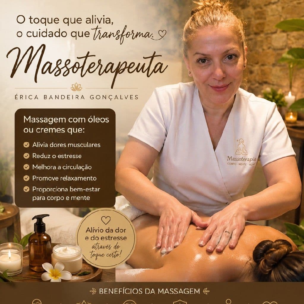 Erica Bandeira Gonçalves, Massagem, foto 1 de 1