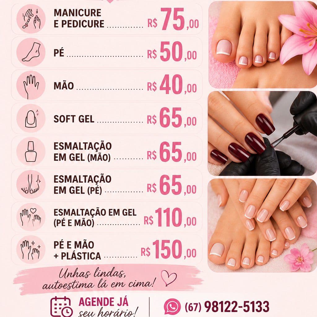 Mayara Cavalcante Esmalteria, Unhas, foto 1 de 1
