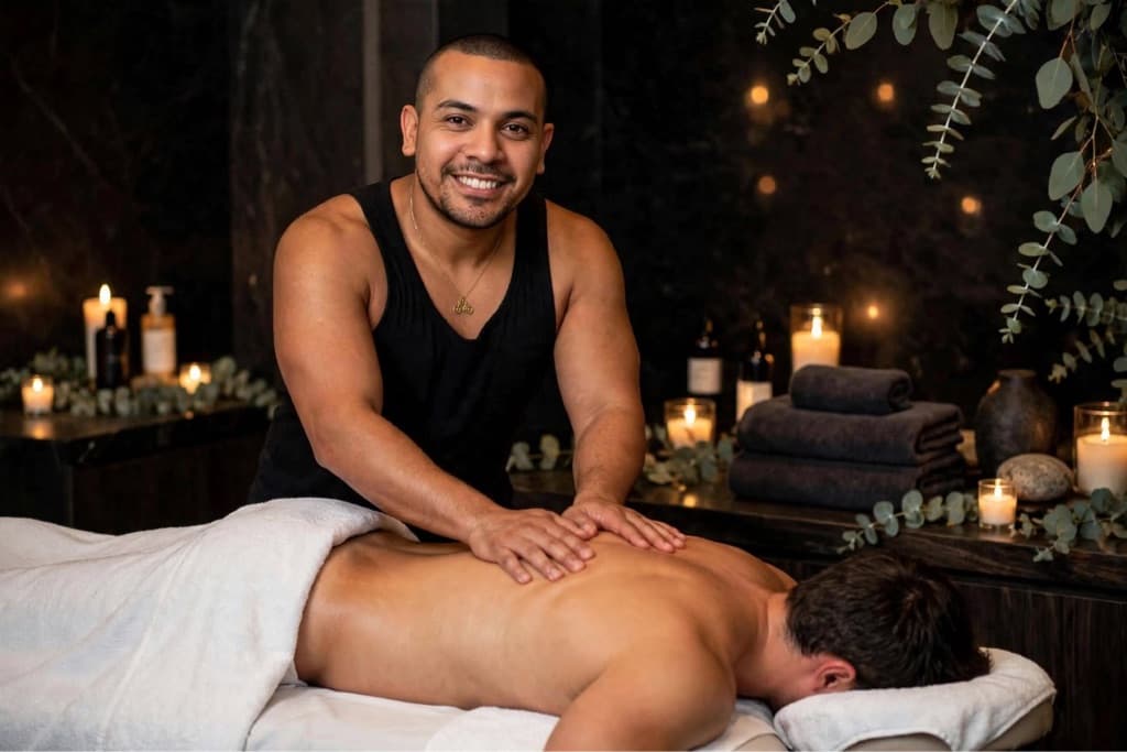 Franco Silva, Massagem, foto 1 de 3