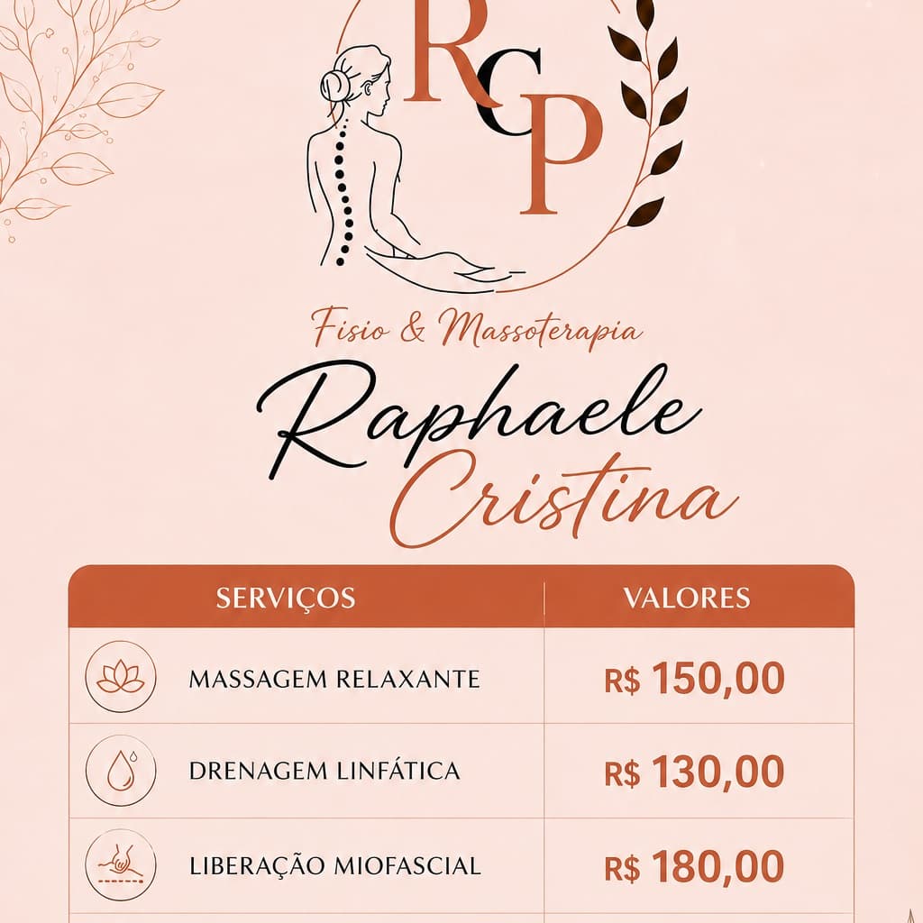 Raphaele Cristina, Massagem, foto 1 de 2
