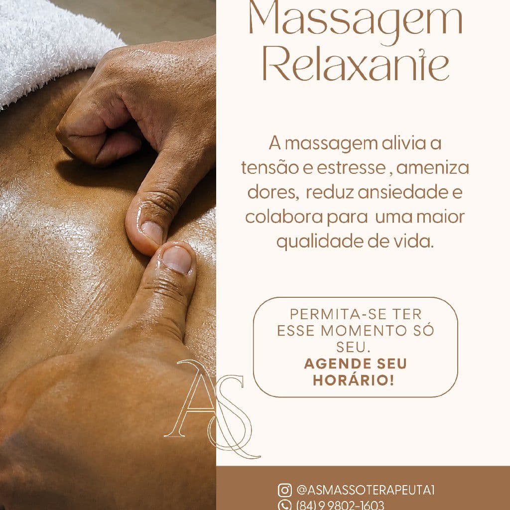 Asmassoterapeuta, Massagem, foto 1 de 2