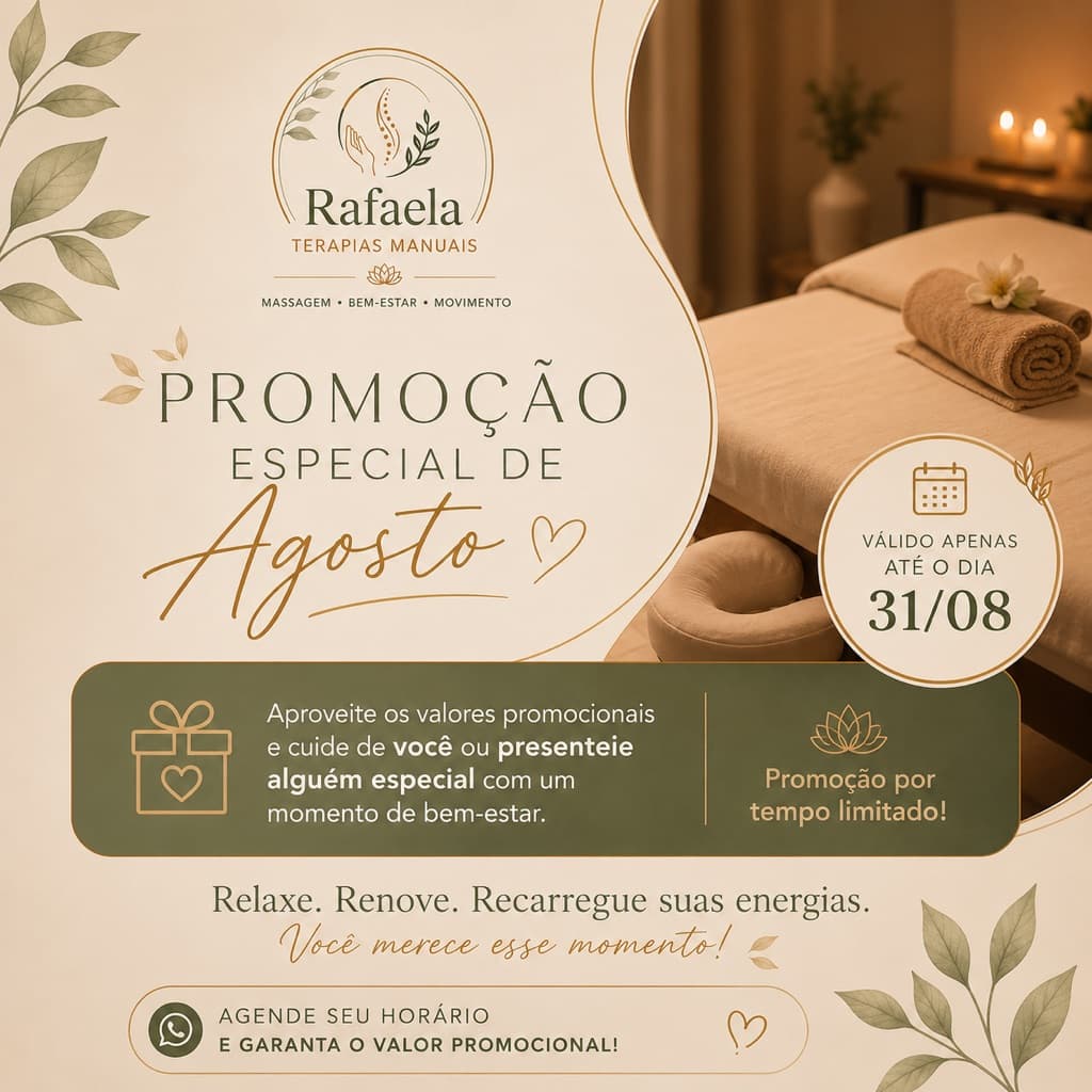Rafaela Terapias Manuais, Massagem, foto 1 de 2