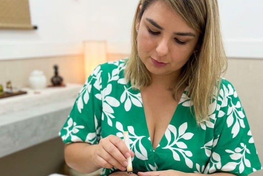 Acupuntura, Spa Asiático., Massagem, foto 1 de 3