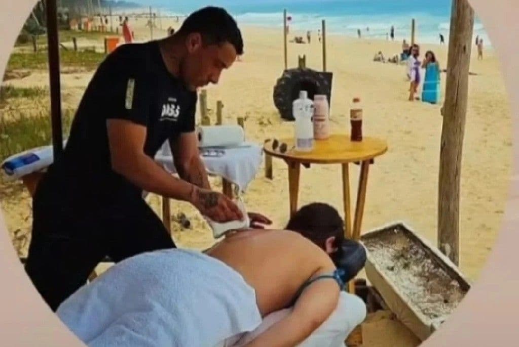 Rodrigo Maciel, Massagem, foto 1 de 3