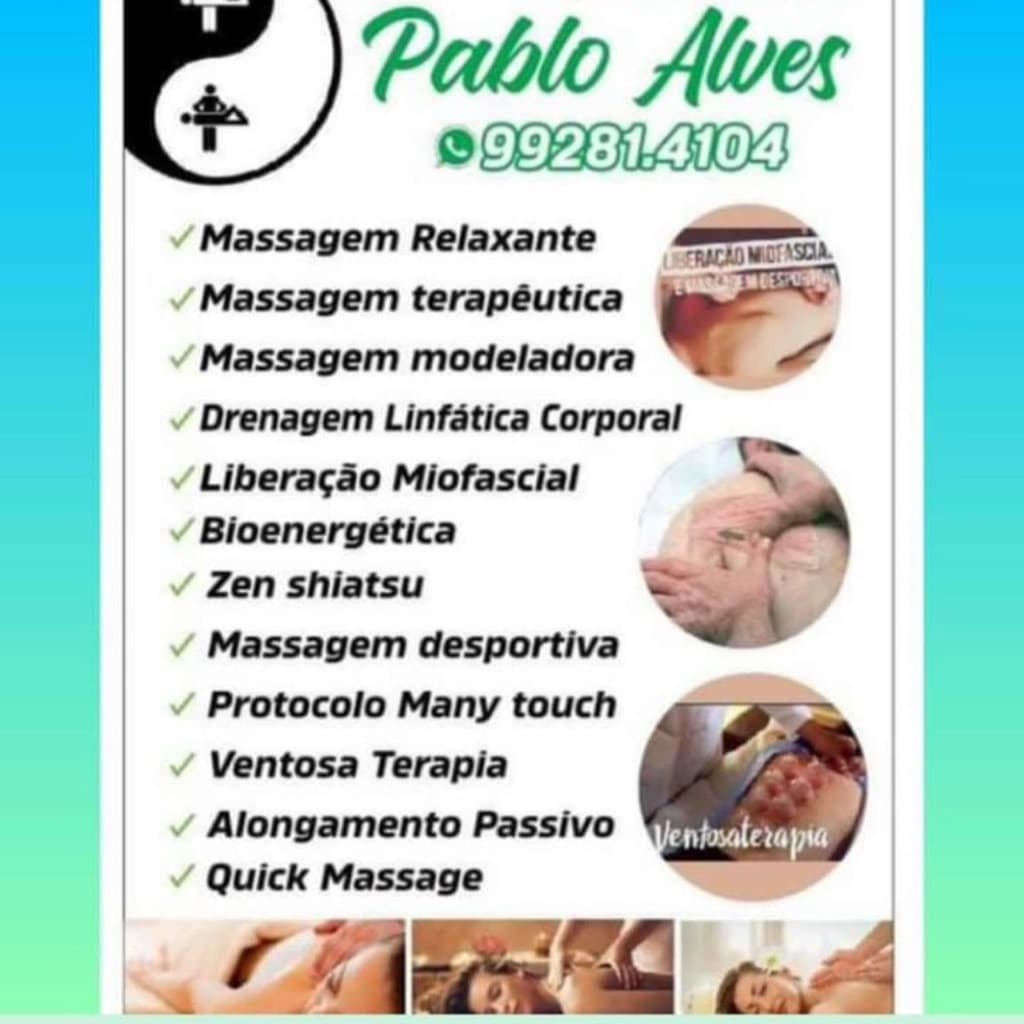Massoterapeuta Pablo  Alves, Massagem, foto 1 de 2
