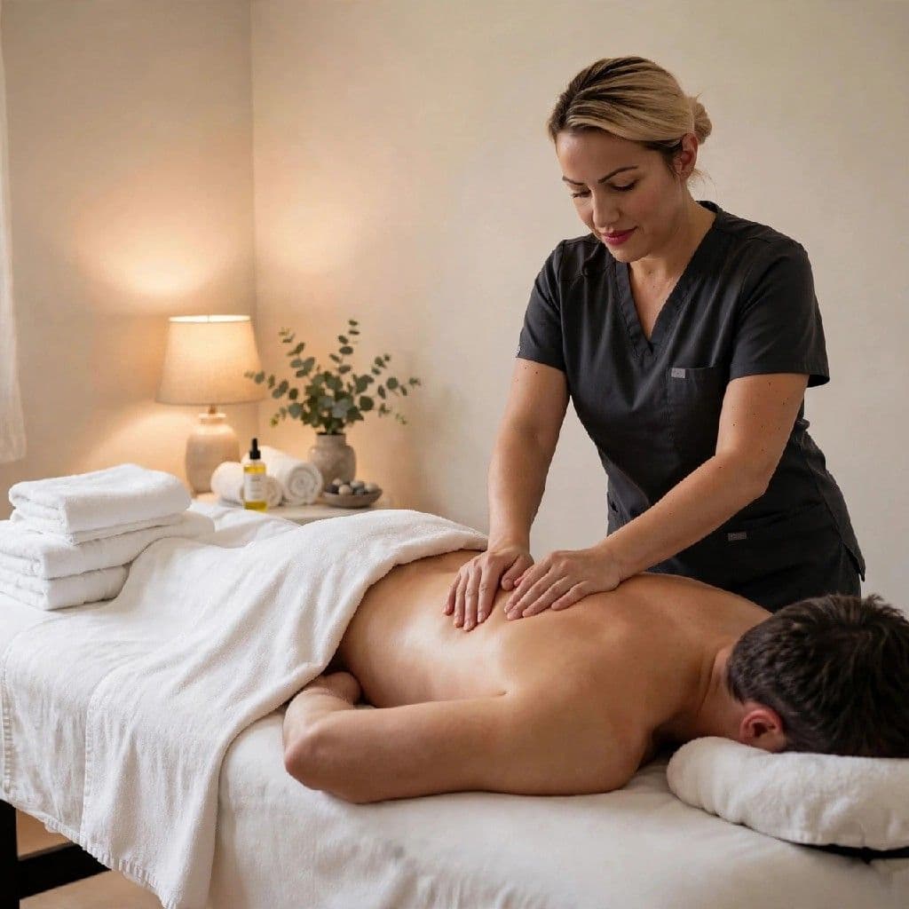 Massagens Gamma, Massagem