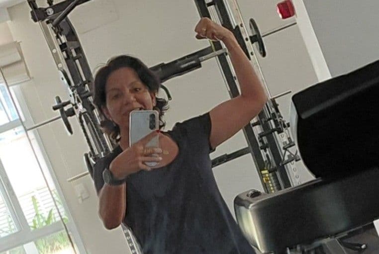 Flavia Simões Borges, Treinamento, foto 1 de 2