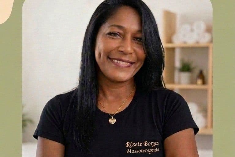 Rizete Borges, Massagem, foto 1 de 2