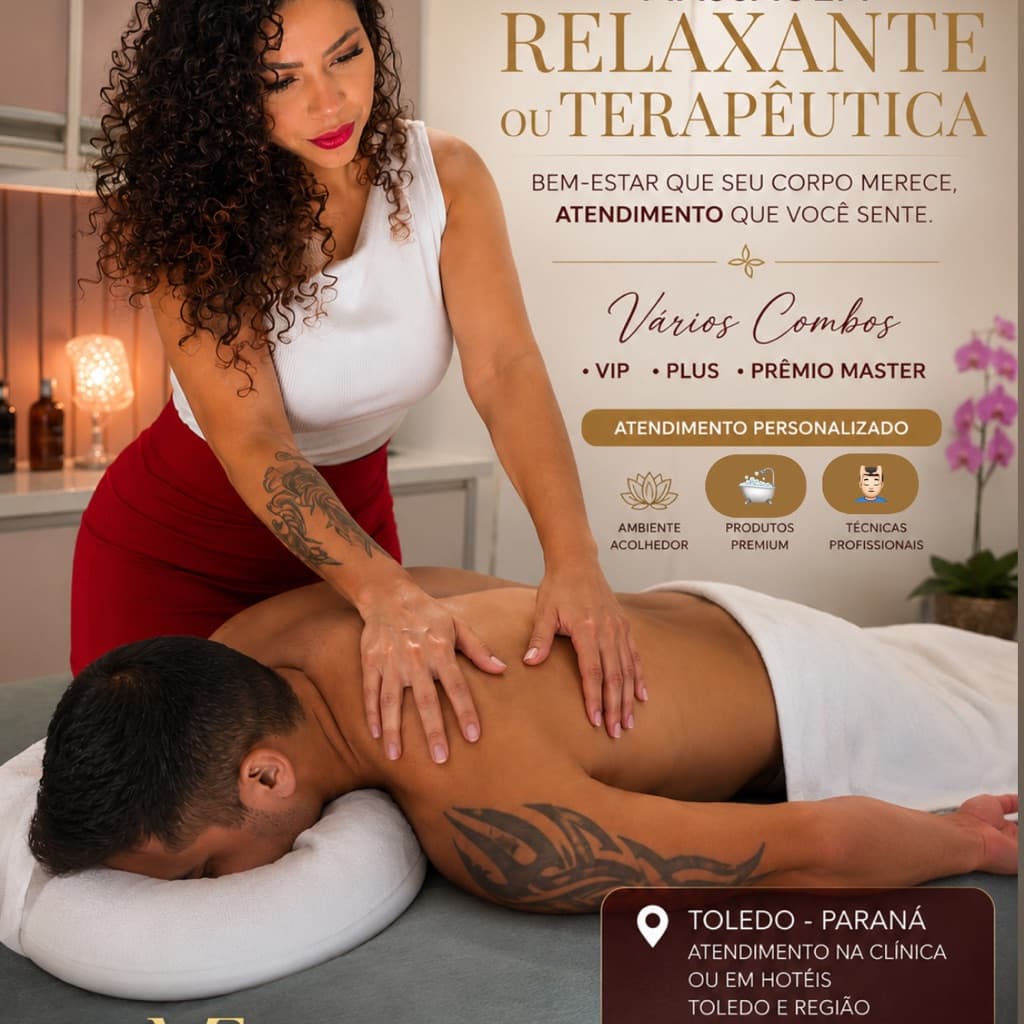 Morena Flor Massoterapeuta, Massagem