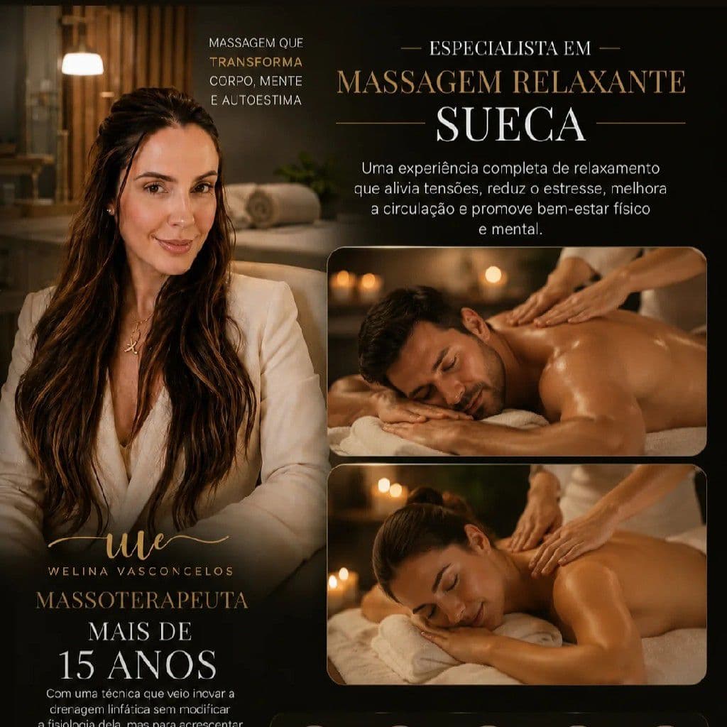 Wélina Vasconcelos, Massagem, foto 1 de 2