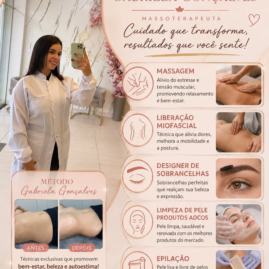 Gabriela Dias Gonçalves, Massagem, foto 1 de 2