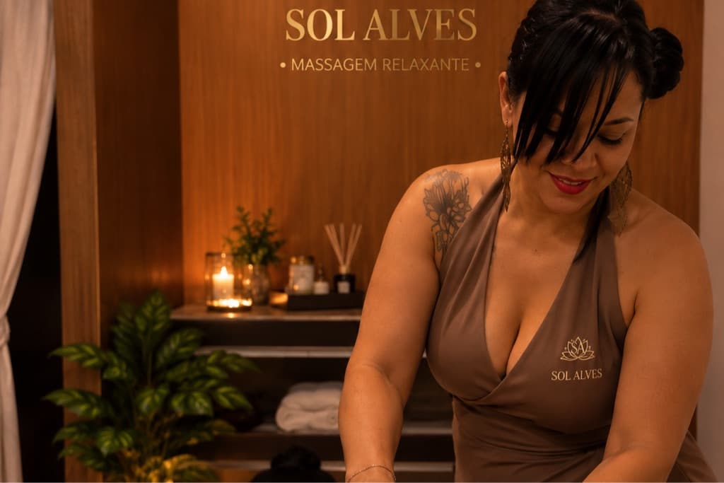 Sol alves, Massagem