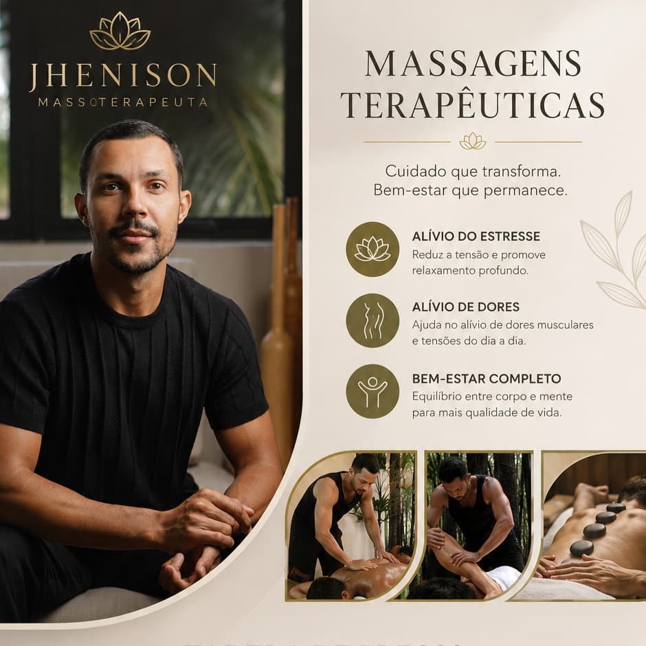 Jhenison Massoterapeuta, Massagem, foto 2 de 3