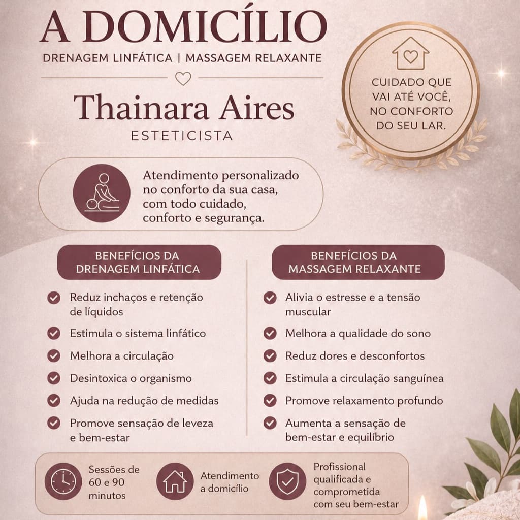 Thainara Aires, Massagem, foto 1 de 2