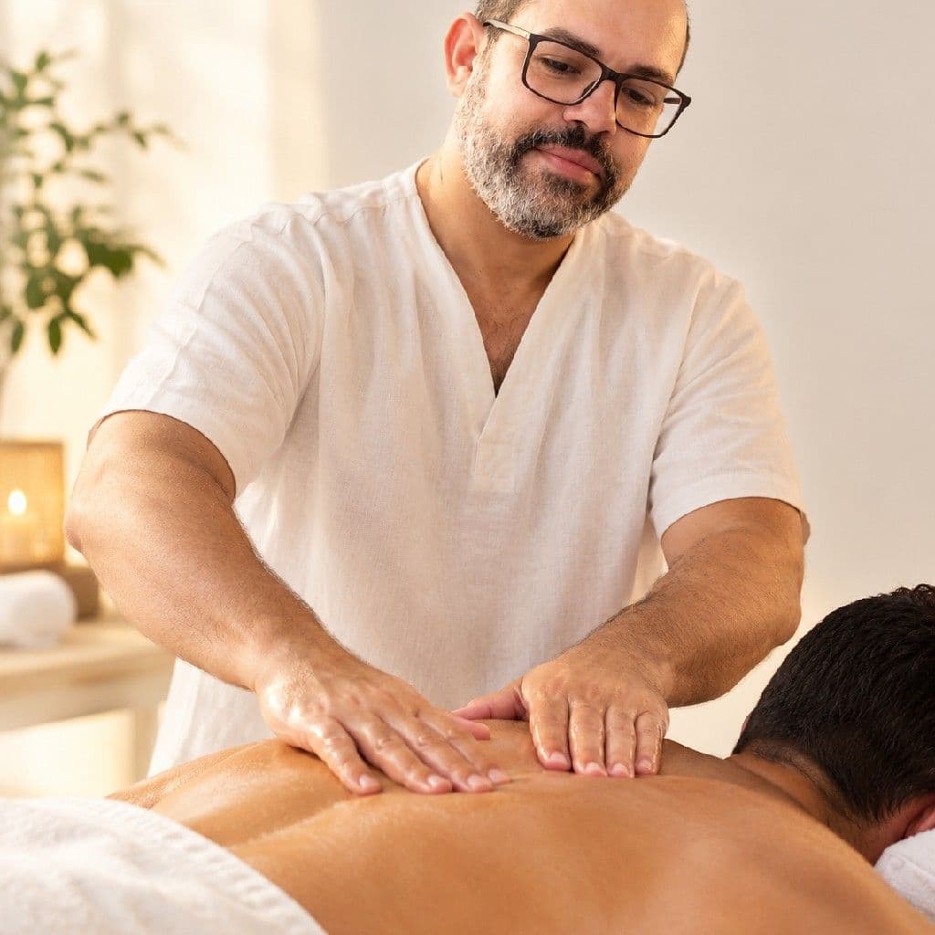 Edson Macedo, Massagem, foto 2 de 3