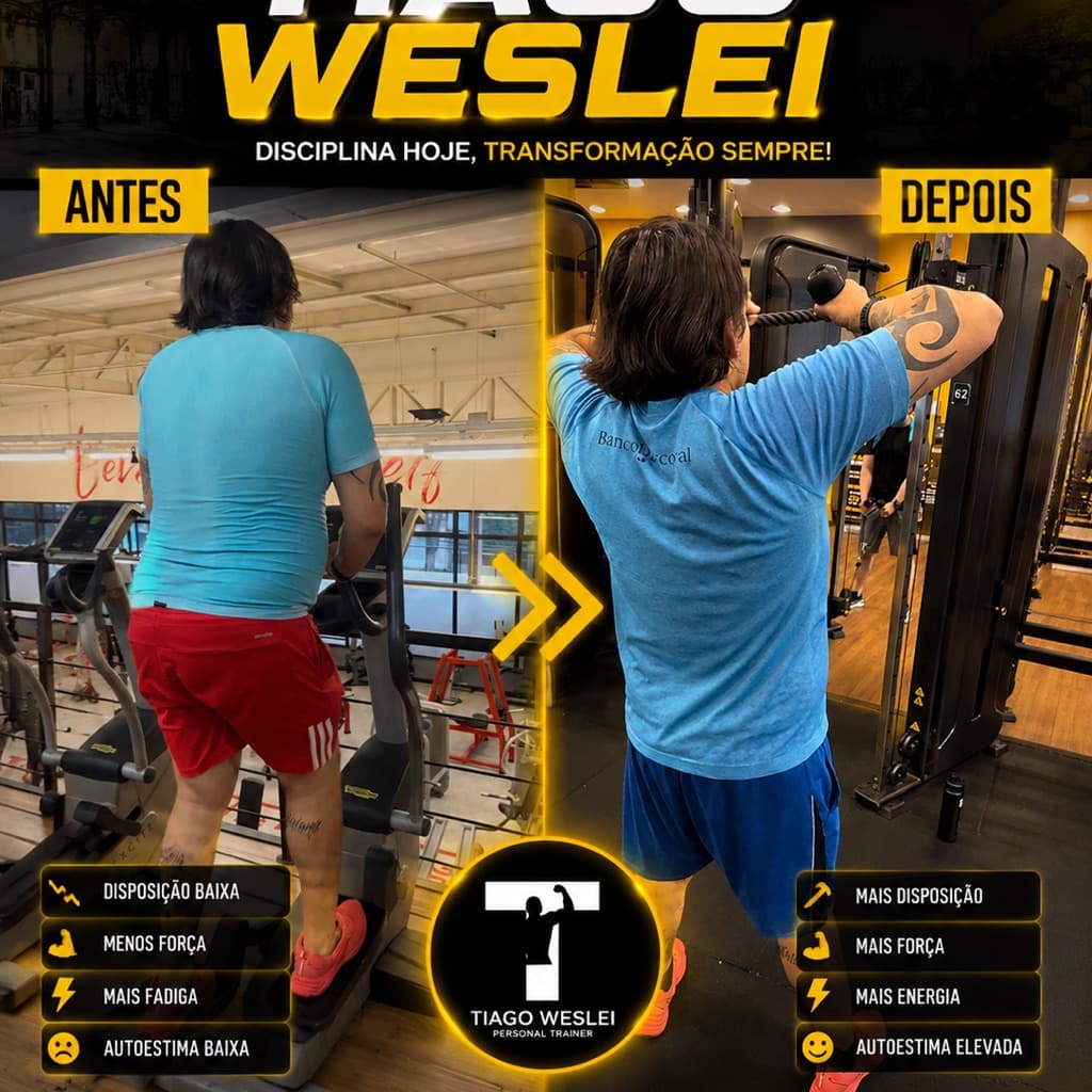 Personal Tiago Weslei, Recuperação