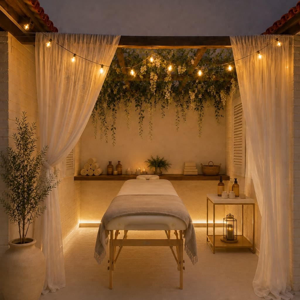 Donna Rinii, Massagem