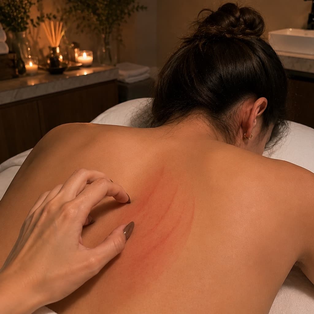 Monserrat Galván, Massagem, foto 1 de 2