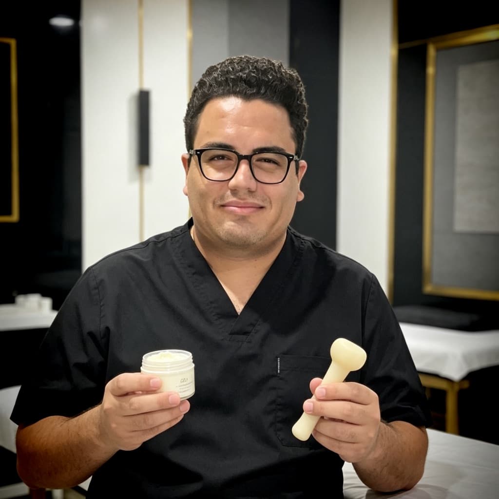 Gabriel Marcano, Massagem, foto 2 de 3