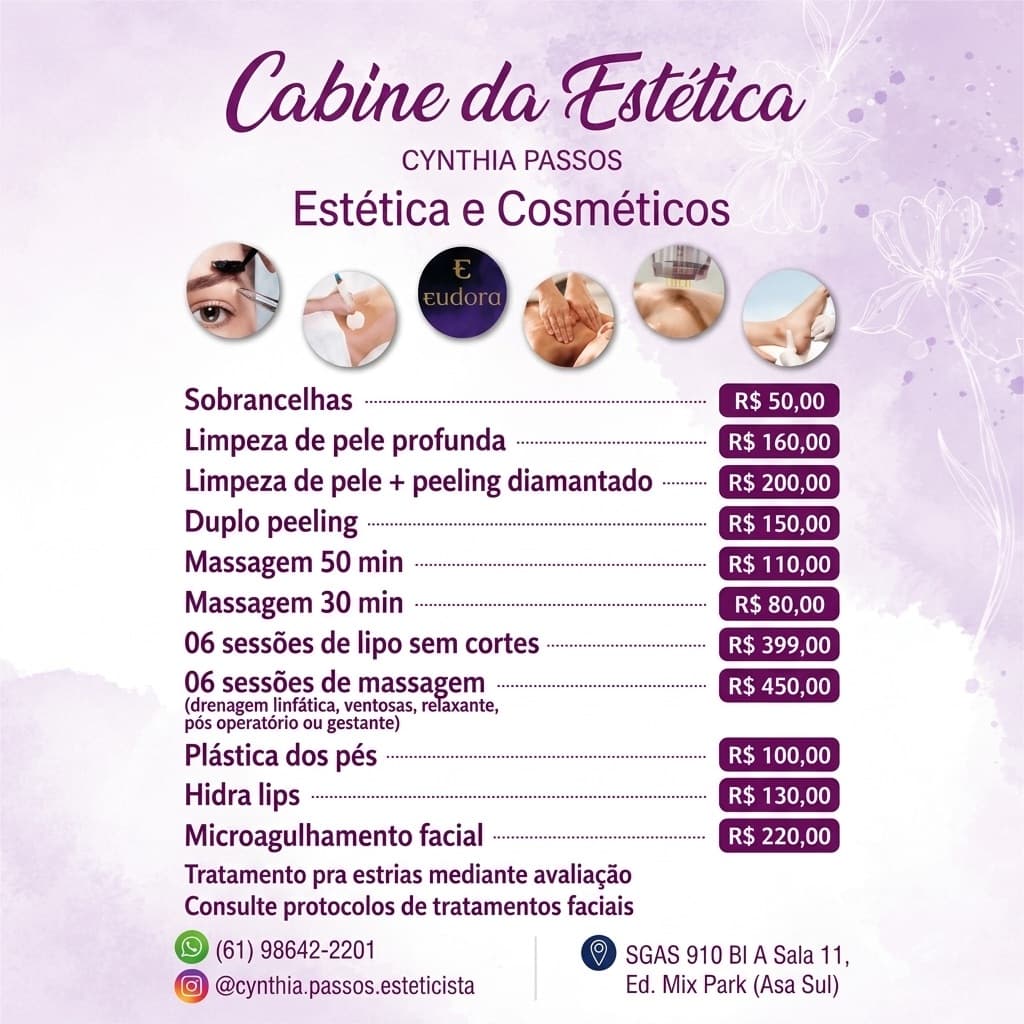 Cabine da Estética Cynthia Passos, Massagem, foto 1 de 2