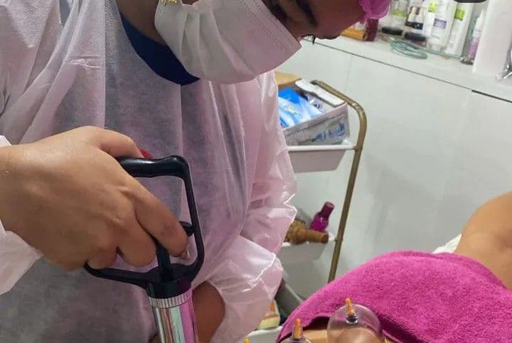 Alexdandra Maria Barbosa, Massagem