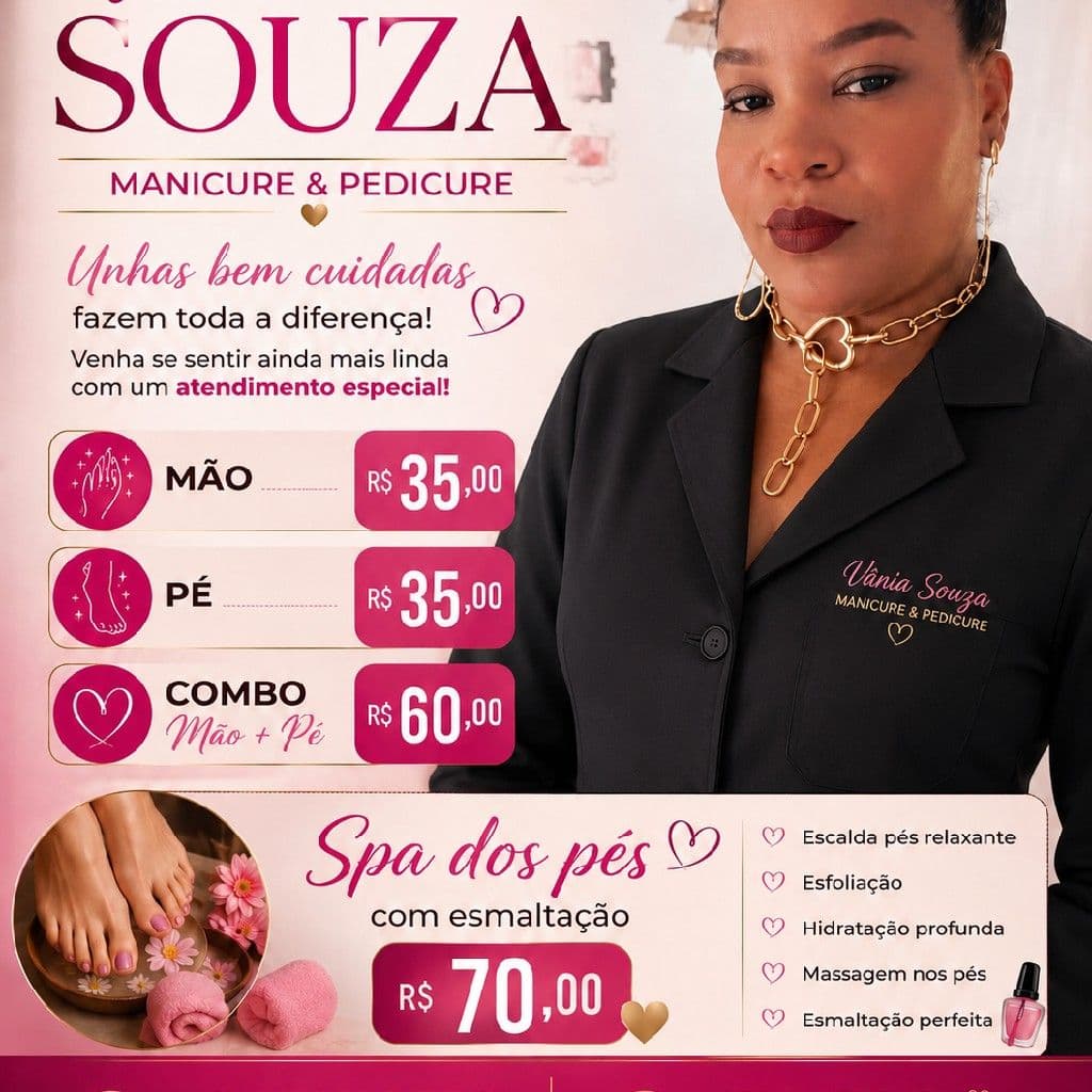 Vânia Souza, Unhas, foto 1 de 2