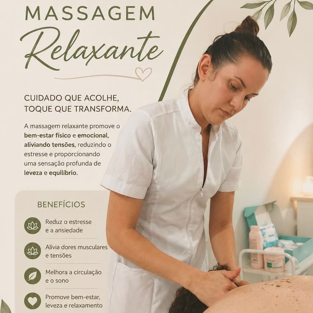 Francieli, Massagem