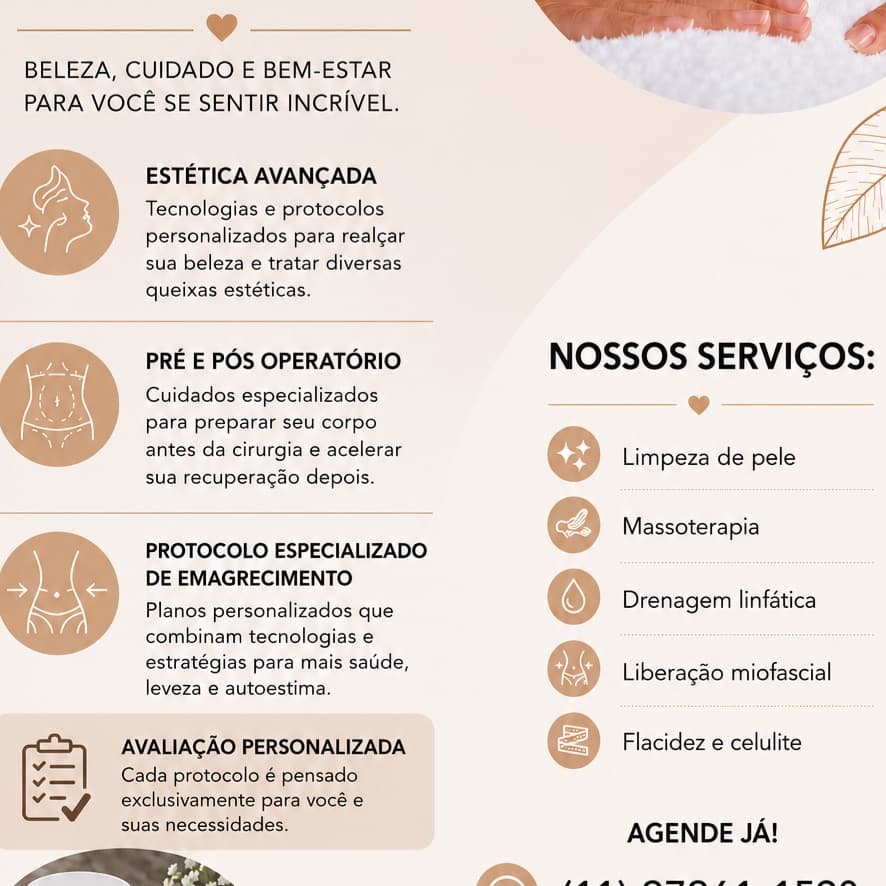 Giulia Calicchio, Massagem
