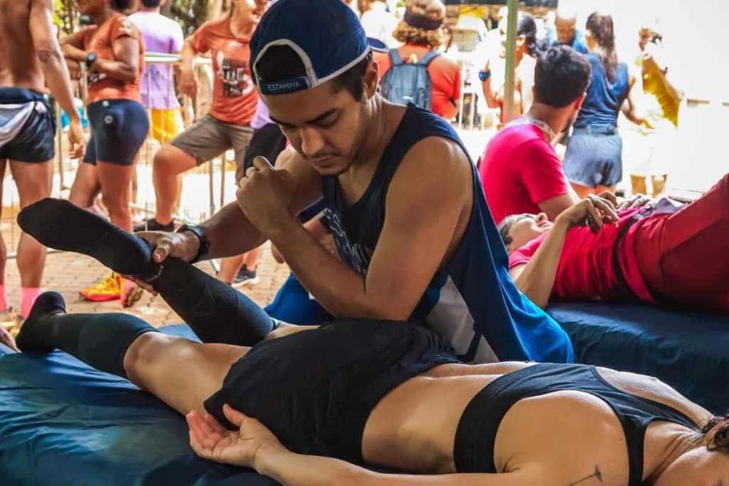 Thiago Fisioterapeuta, Massagem