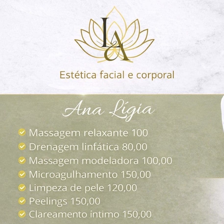 Ana Lígia Estética E Saúde, Pele