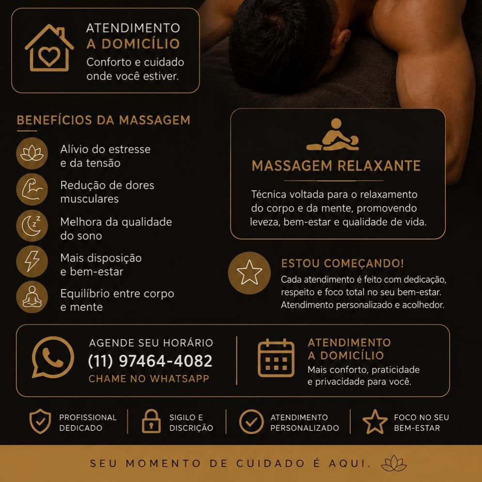 Mateus Reis, Massagem, foto 1 de 2