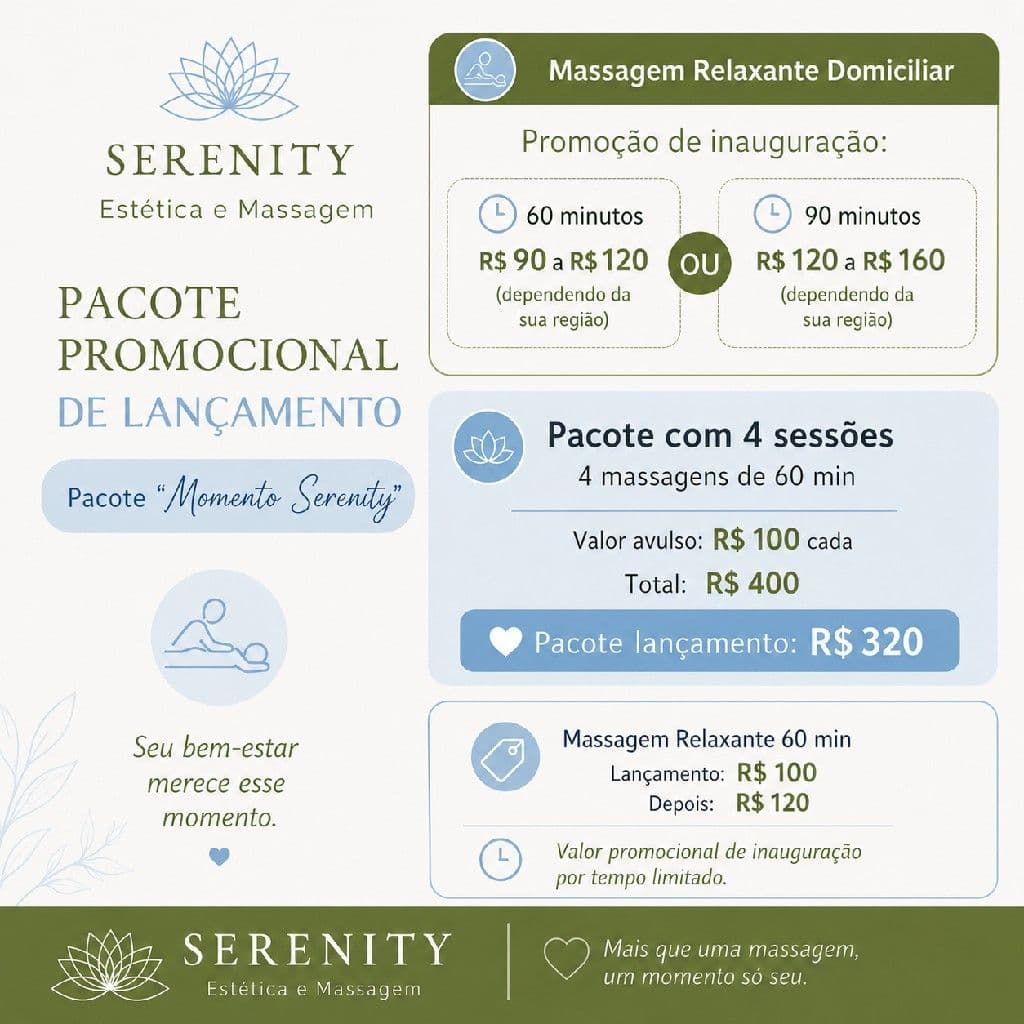 Rayssa Serenity, Massagem, foto 1 de 2