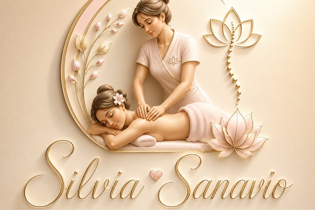 Silvia Sanavio, Massagem, foto 1 de 3