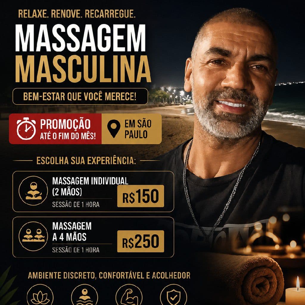 Paulo Massot, Massagem, foto 1 de 2