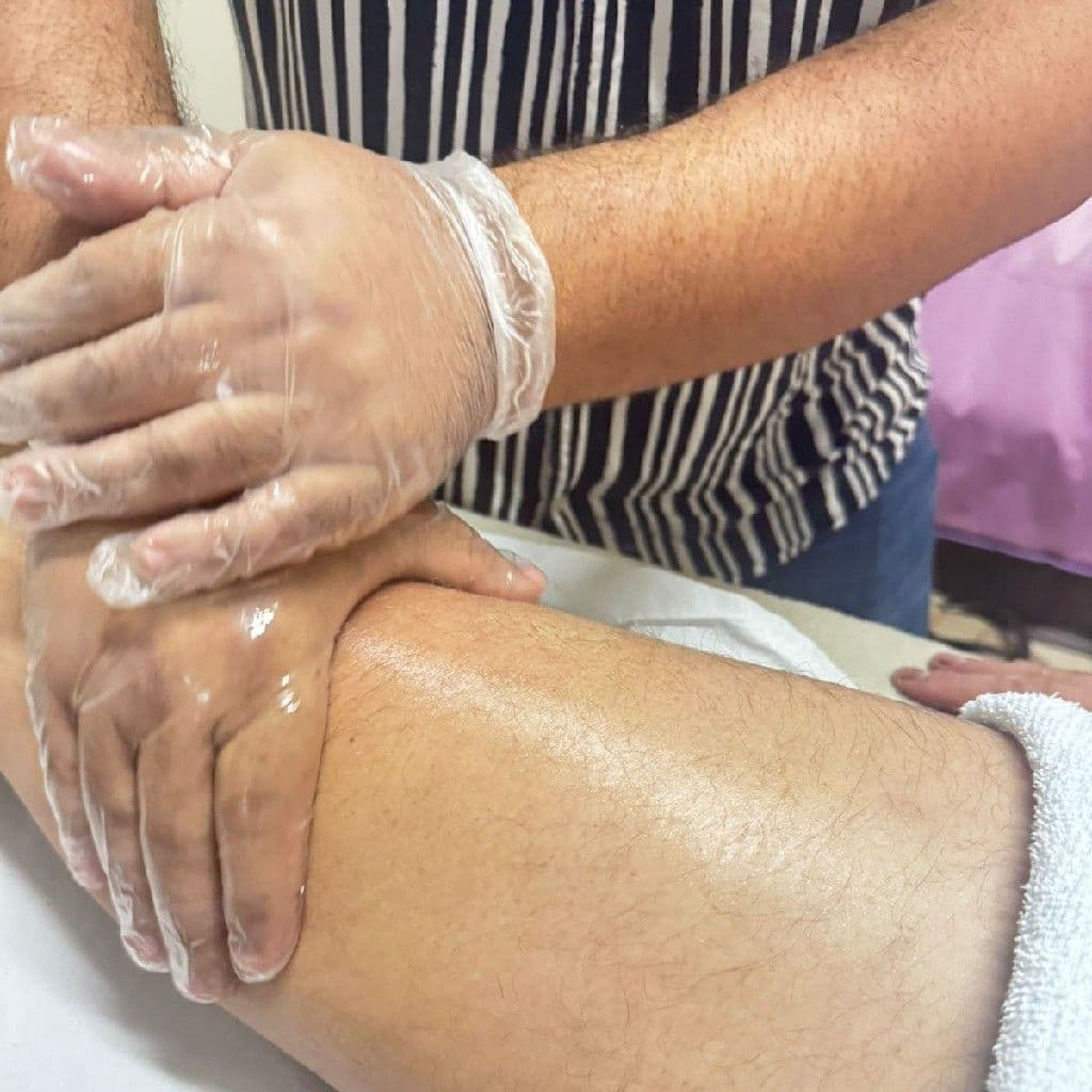 Marcelo Leme, Massagem